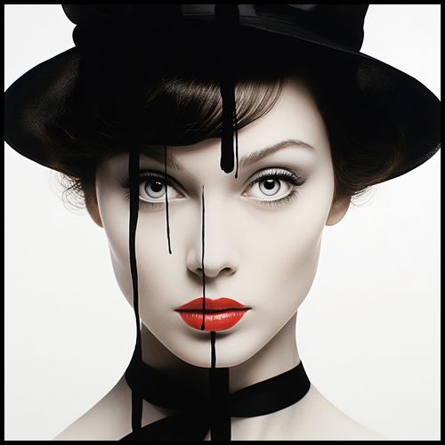 Plakat 100x100cm Atramentowa Aura na Arena.pl