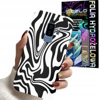 ETUI DO SAMSUNG S9+ PLUS - ABSTRAKCJA ZEBRA MODNE WZORY DLA KOBIET + FOLIA