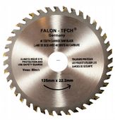 TARCZA PIŁA DO DREWNA TARCZA WIDIOWA DO CIĘCIA 125 x 22,2mm 40 zębów WIDIA