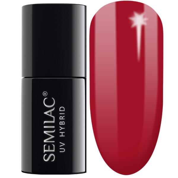 Semilac 401 Lakier hybrydowy RASPBERRY WINE 7ml zdjęcie 1