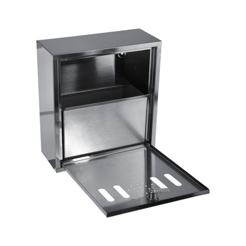 13196 Popielnica zawieszana duża na ścianę naścienna szara ze znaczkie na Arena.pl