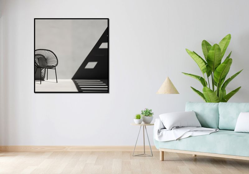 Plakat 100x100cm Ustronnie Na Boku zdjęcie 4