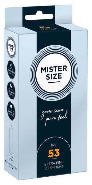 Mister Size 53Mm Pack Of 10 zdjęcie 1