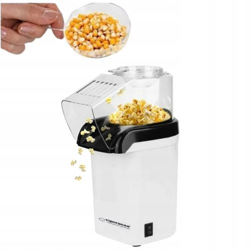 Urządzenie do popcornu Esperanza EKP005W POOF biały 1200 W na Arena.pl