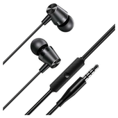 usams słuchawki stereo ep-42 3,5 mmfor set 1szt. czarny/black sj475hs01-1