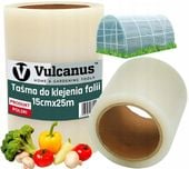 Taśma Naprawcza 15cm x 25m Do Klejenia Foli Tunelowej Tunelu Foliowego