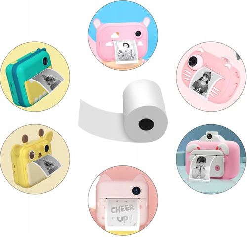 Papier Termiczny Rolki do Mini Drukarki Drukuś Aparatu Natychmiastowego x10 na Arena.pl