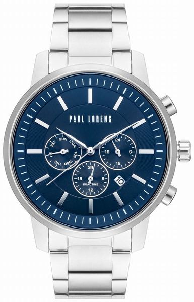 zegarek męski paul lorens pl6647b-6c1 + box zdjęcie 1