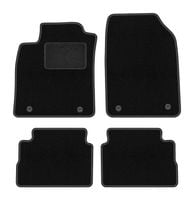Dywaniki welurowe LUX Opel Vectra C 2002-2008 czarne z mocowaniami