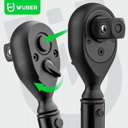 KLUCZ DYNAMOMETRYCZNY 1/2"Z BLOKADĄ 10-60NM CERTYFIKAT KALIBRACJI CR-V ETUI na Arena.pl