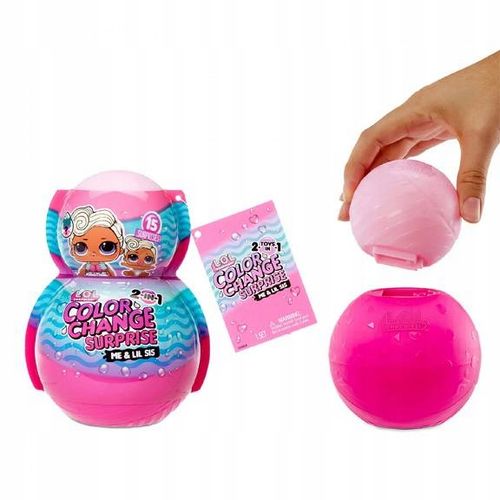 Lalka L.O.L. Surprise O.M.G. Color Change 2w1 + Lil Sis Color Change na Arena.pl