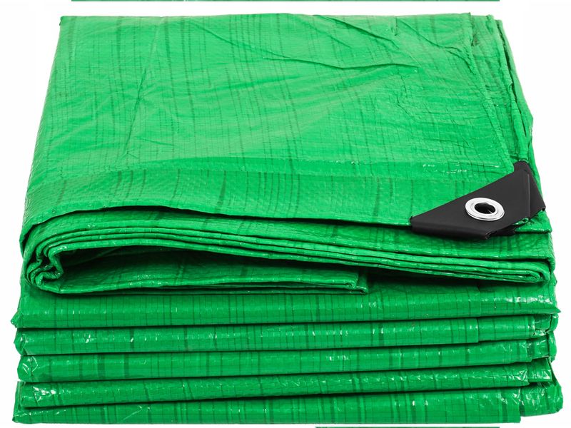 PLANDEKA UNIWERSALNA 2x3 M ZIELONA VERKE V50000 60 g/m WZMACNIANE NAR zdjęcie 5