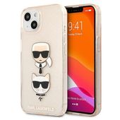 Karl Lagerfeld KLHCP13SKCTUGLGO iPhone 13 mini 5,4" złoty/gold hardcase