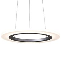 LAMPA wisząca ADRIENNE 2428 Rabalux okrągła OPRAWA zwis LED 20W 4000K pierścień ring srebrny