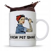 Kubek Prezent Dla Mechanika Krew Pot Smar Z Nadrukiem Ze Zdjęciem