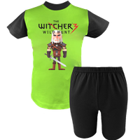Krótka Piżama dziecięca - Wiedźmin - The Witcher