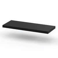 Półka Wisząca Ścienna Na Książki Dla Dzieci Czarna Hugo 40cm Loft Na Kwiaty