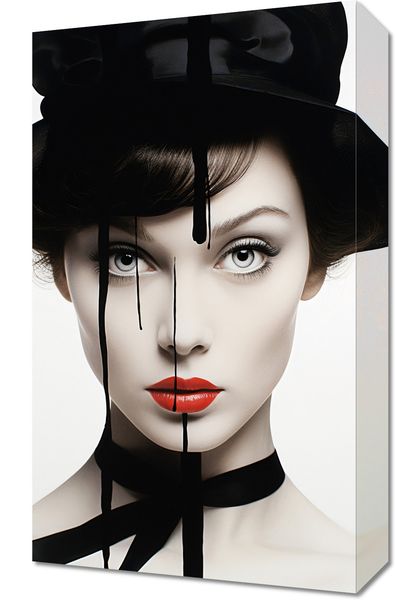Obraz 30x50cm Atramentowa Aura zdjęcie 1