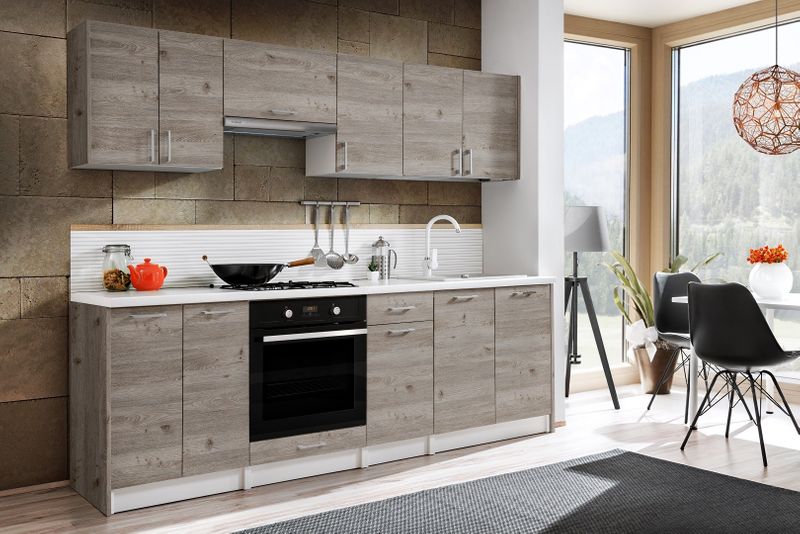 BRYGIDA szafka kuchenna 80 wisząca z suszarką POŁYSK zdjęcie 5