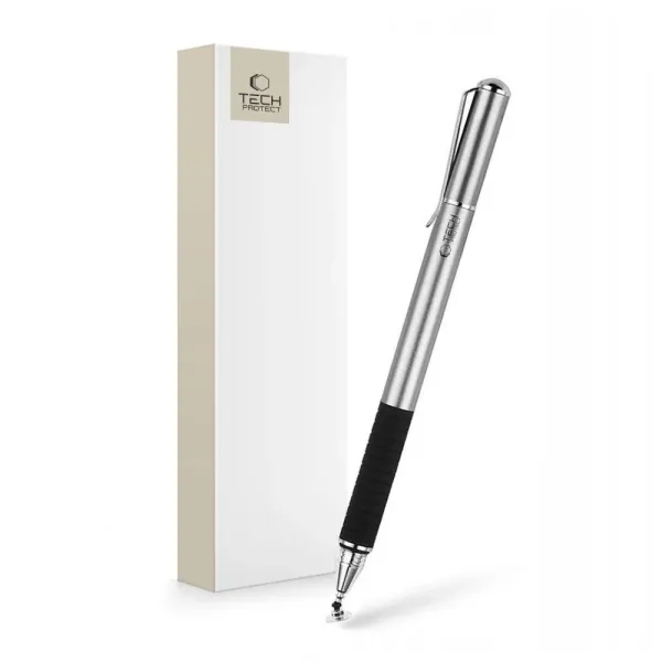 Rysik Tech-Protect Stylus - srebrny zdjęcie 1