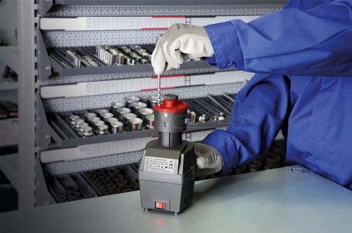 OSTRZARKA OSTRZAŁKA DO OSTRZENIA WIERTEŁ 3-16mm 70W ADAPTER + 2xKAMIEŃ na Arena.pl