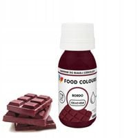 Barwnik Spożywczy Olejowy DO CZEKOLADY i mas tłustych 18ml BORDO BORDOWY