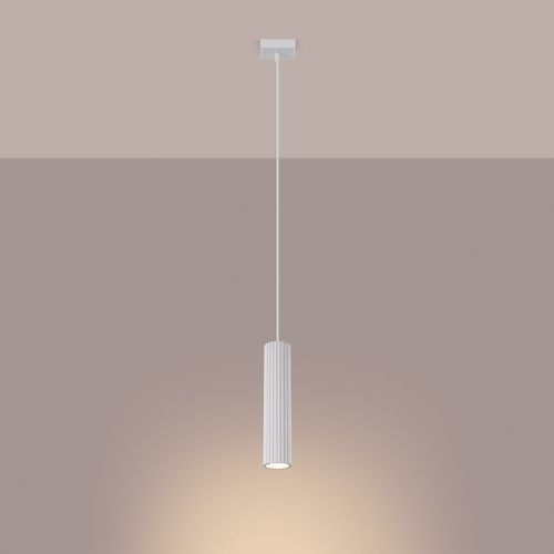 Lampa wisząca KARBON 1 biały na Arena.pl