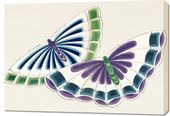 Obraz 100x70cm Butterfly 9, Sekka Japoński Vintage do Salonu