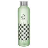 Butelka na wodę szklana zielona 600 ml