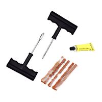 Zestaw naprawczy do opon - wiertło, szydło, sznurek, klej