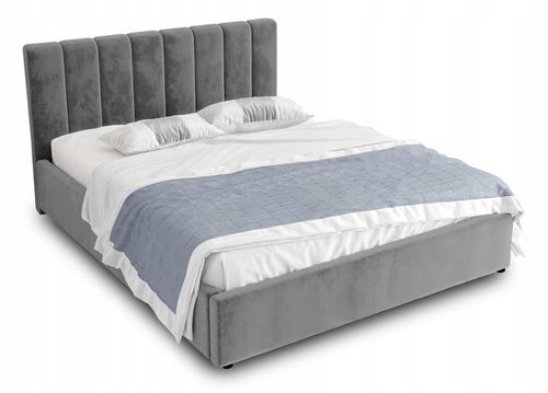 Łóżko tapicerowane 120x200 cm z pojemnikiem VINCI różne kolory wzory mix na Arena.pl