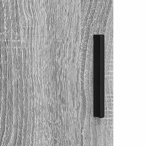 Zestaw mebli łazienkowych z szufladą 3 pcs Szary dąb sonoma na Arena.pl