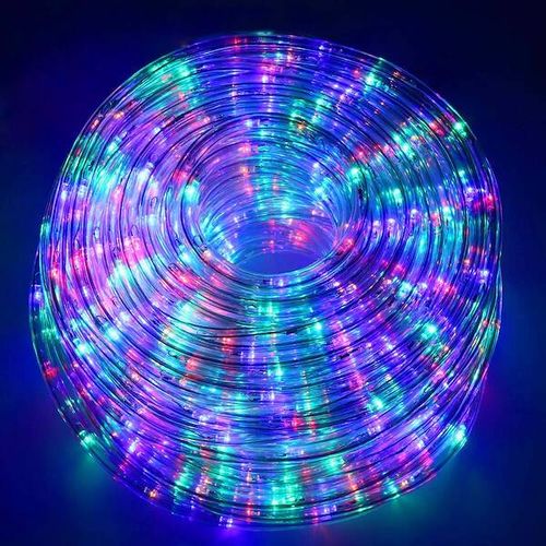 Wąż świetlny 480 Led multikolor 21,5 m z programatorem IP44 na Arena.pl
