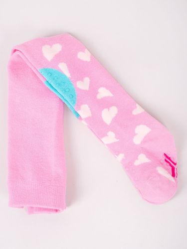 Rajstopy dziewczęce do raczkowania ABS kotek i panda 2PAK 74-80 YOCLUB na Arena.pl