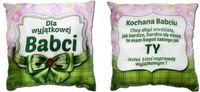 poduszka Dla Wyjątkowej Babci 35 x 35 cm -   S32