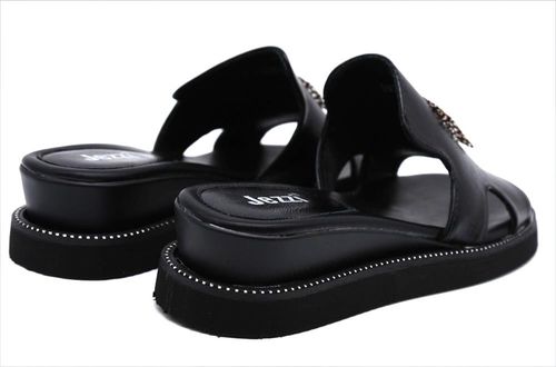 Klapki damskie JEZZI RMR2267-9 - czarne 40 na Arena.pl