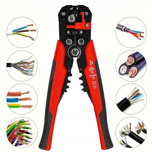 ŚCIĄGACZ IZOLACJI SZCZYPCE ZACISKARKA DO ZDEJMOWANIA PRZEWODÓW KABLI na Arena.pl