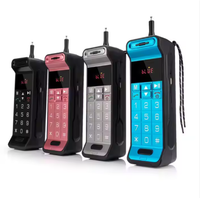 Głośnik Bluetooth Bezprzewodowy w kształcie telefonu Boombox Karaoke