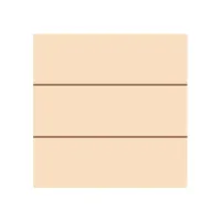 Kwadratowa ramka na zdjęcie ze sklejki, w paski, 15 x 15 cm