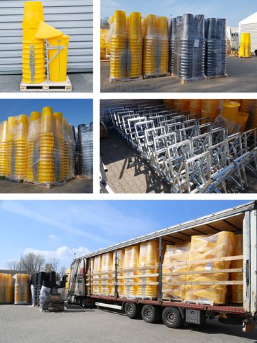 Zsyp do gruzu budowlany HIGHER zsypy 10 metrów na Arena.pl