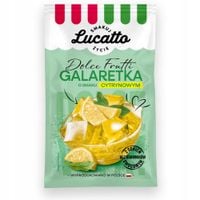 Lucatto Dolce Frutti Galaretka o smaku cytrynowym 70g