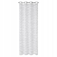 Firana gotowa na przelotkach ASTERA 140x250 Eurofirany biała