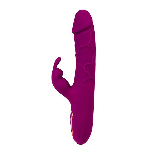 rabbit vibrator - 10 different modes of vibration and heating function zdjęcie 2