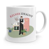 Dla Kelnera Kubek Na Prezent Kelner Idealny Z Nadrukiem Ze Zdjęciem