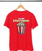 KOSZULKA DZIECIĘCA T-SHIRT - DZIEŃ POPCORNU POPCORN - XL 158-164