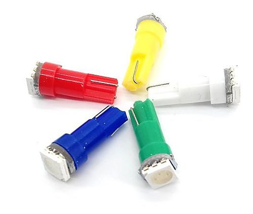 ŻARÓWKA LED T5 0,25W  12V 20lm kokpit, zegary, Żółta na Arena.pl