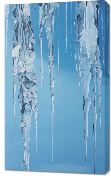 Obraz 60x100cm Kryształowe Sople zdjęcie 1