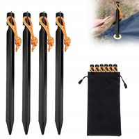 12 SZT 18CM ŚLEDZIE DO NAMIOTU TYPU Y NA KEMPING, PLAŻĘ, W GÓRY + TORBĄ