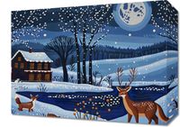 Obraz 40x30cm Przyszła Zima