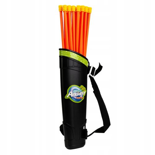ŁUK ZESTAW ŁUCZNICZY DLA DZIECI STRZAŁKI KOŁCZAN PUSZKI CELE TARCZA LED na Arena.pl